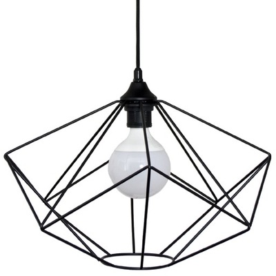 DUŻA Lampa wisząca DRUCIAK vintage loft można LED