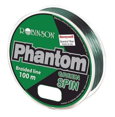 PLECIONKA ROBINSON PHANTOM SPIN GREEN 0,20mm USA