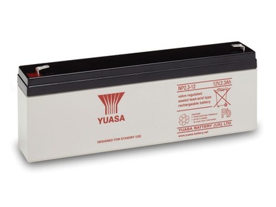 AKUMULATOR YUASA NP2,3-12 2,3Ah 12V Bufor