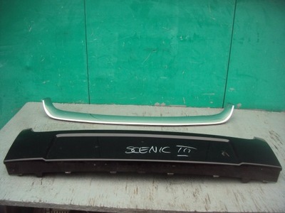 Scenic iii lift хром бампера молдинг накладка фото №1