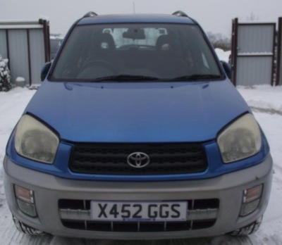 Toyota rav-4 00-06 капот комплектная демонтаж фото №1