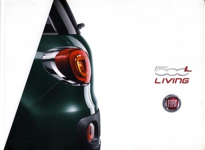 Fiat 500 L Living prospekt 01 / 2014 czeski - milautoparts.fr