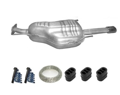 OPEL ASTRA G 1.6 1.8 2.0 COUPE CABRIOLET SILENCER - milautoparts-fr.ukrlive.com