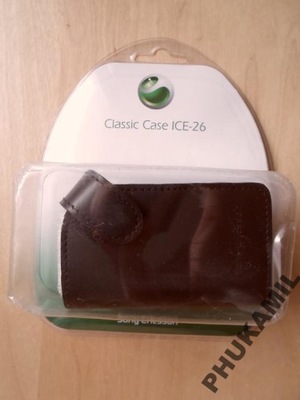 KABURA - FUTERAŁ SONY ERICSSON ICE-26 ORYGINAŁ!!!