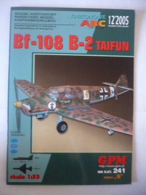 GPM nr 241 Messerschmitt Bf-108 B-2 Taifun