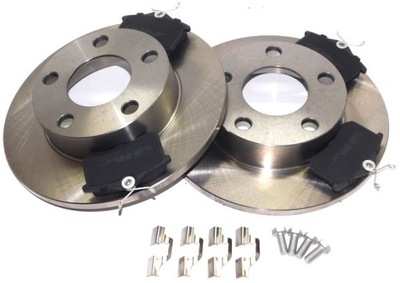 KRAFT AUTOMOTIVE 6050180 DISC BRAKE + PADS BRAKE REAR CITROEN C4 I 2004-2008 1.4 - milautoparts-fr.ukrlive.com