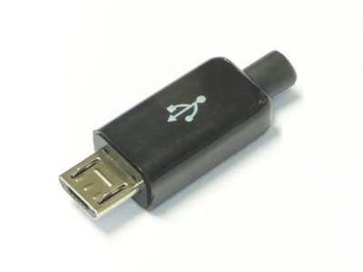 WTYK micro USB NA KABEL MONTAŻOWY microUSB