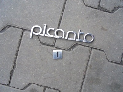 Эмблема крышки kia picanto lift -доставка- фото №1