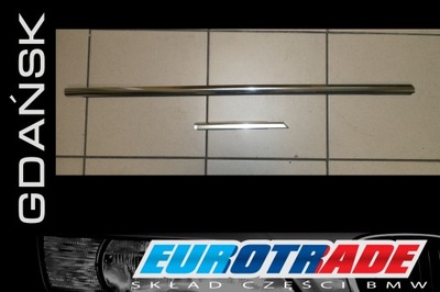 Bmw 5 f07 молдинг накладки вокруг окон хром фото №1