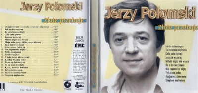 Jerzy Połomski ZŁOTE PRZEBOJE CD
