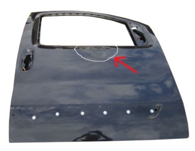 Bipper fiorino qubo nemo дверь перед правое 632 фото №1