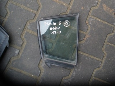 Mazda 6 gj 13- права скло w двері задня sedan фото №1