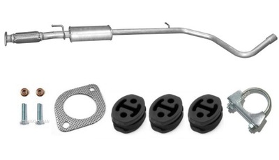 FIAT STILO 1.4I 16V (OD 12/2003) SILENCER CENTRAL WITH 55189609 - milautoparts-fr.ukrlive.com