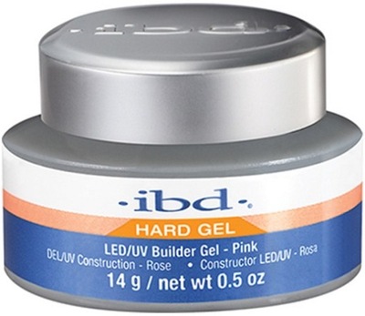 IBD Hard Gel LED/UV Builder Pink Żel Budujący 14g