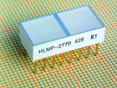 [STcs] HLMP2770 wyświetlacz LED dwa pol