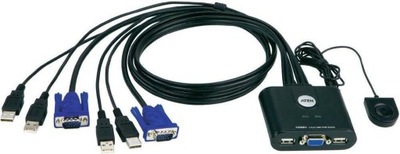 Przełącznik KVM SWITCH ATEN CS-22U USB D-SUB 2port