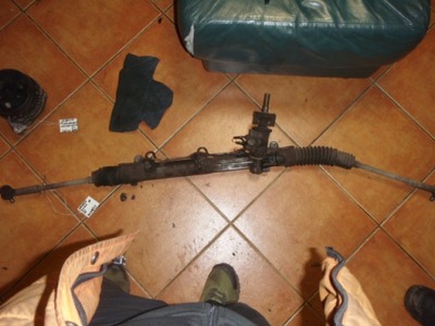 Рулевая рейка ford mondeo mk2 ii rff73c3550aa фото №1
