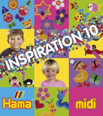 Koraliki Hama MIDI 39910 Inspiracje 10 Książeczka