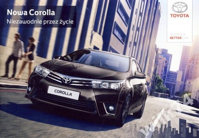 TOYOTA COROLLA PROSPEKT MODEL 2016 POLISH 56 STR. - milautoparts-fr.ukrlive.com