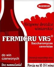 Drożdże winiarskie Fermivin VR5