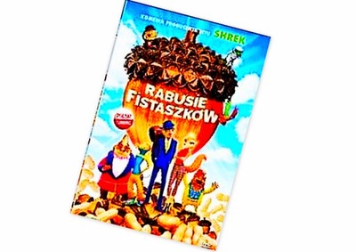 RABUSIE FISTASZKÓW DVD 80 MINUT FOLIA