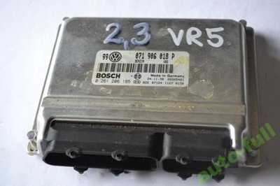 VW COMPUTER CONTROL UNIT BOSCH 071906018P 0261206165 - milautoparts-fr.ukrlive.com