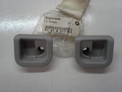 Крепление шторка багажника задняя правый левый e39 новый фото №1