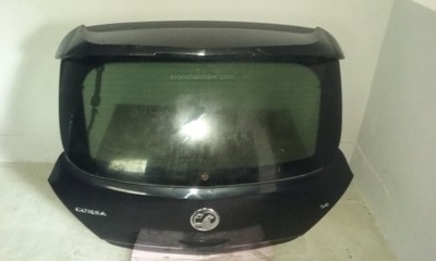 Opel corsa d 3d крышка багажника задняя задняя фото №1