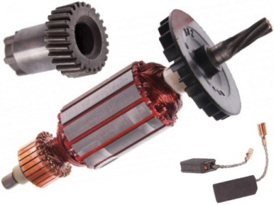 Rotor pre BOSCH GBH 2-24 DFR DSR 6 koliesko + kefa