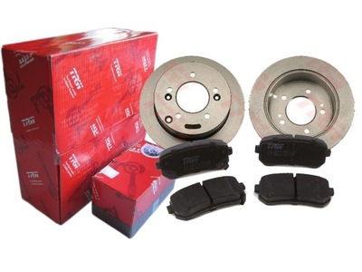 DISCS + PADS TRW REAR KIA SPORTAGE FROM 2004 - milautoparts-fr.ukrlive.com