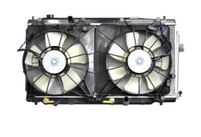 Комплект радиатор вентилятор honda jazz 08 09- at фото №1