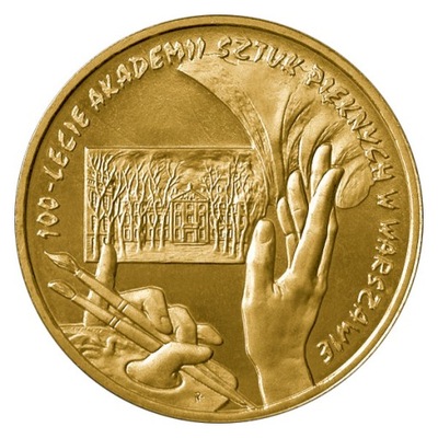 Moneta 2 zł Akademia Sztuk Pięknych