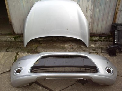 Ford Fiesta MK7 zderzak przód pas maska lampa