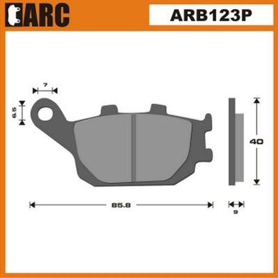 SABOTS DE FREIN DE FREIN ARRIÈRE HONDA CBR900RR CBF500 CBF600 - milautoparts-fr.ukrlive.com