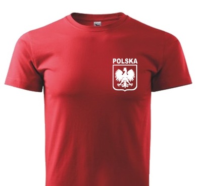 Koszulka POLSKA ORZEŁEK KIBICA GODŁO XXL