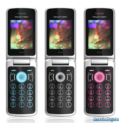 TELEFON SONY ERICSSON T707 5 KOLORY