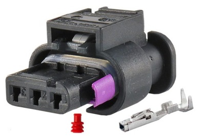 4h0973703 mcon 3 pin штекер колодка штекер з'єднувач фото №1