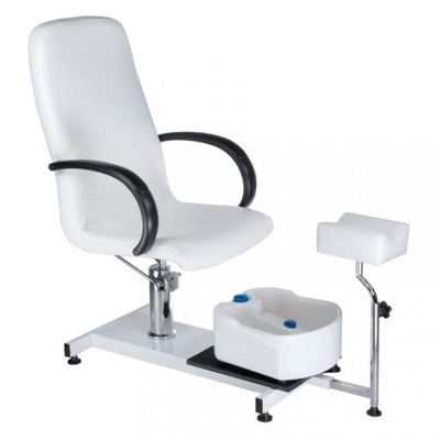 Fotel kosmetyczny, Fotel do pedicure BW-100 Biały
