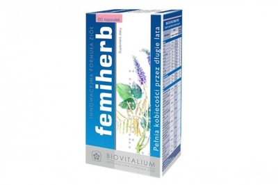 Suplement diety Biovitalium Femiherb 60 kapsułek