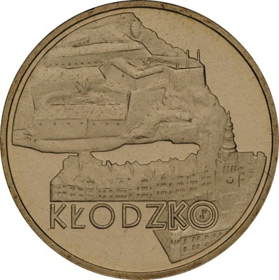 Moneta 2 zł Kłodzko