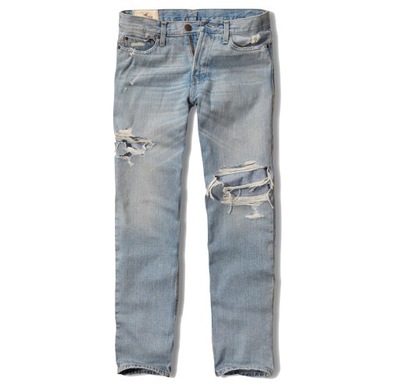 HOLLISTER Abercrombie Jeansy Straight W29 L30
