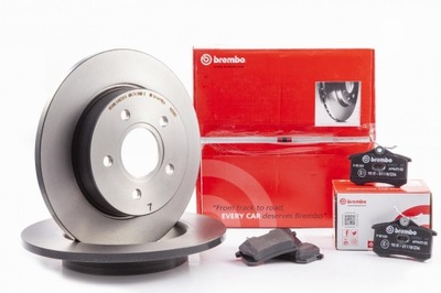 2× BREMBO 08.7165.21 DISQUE DE FREIN + SABOTS DE FREIN DE FREIN ARRIÈRE P 85 020 BREMBO AUDI A1 - milautoparts-fr.ukrlive.com