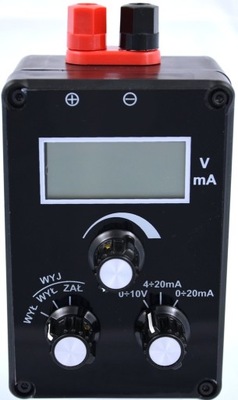 Zadajnik prądowy, sygnału : 0-10V 4-20mA 0-20mA FV