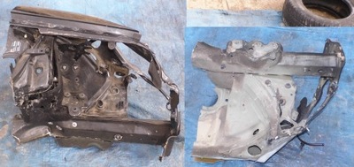 Vw phaeton lift 2009r чверть лонжерон ліва перед підкрилок панель фари фото №1