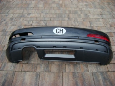 Audi q-3 s-line- бампер задняя задний фото №1