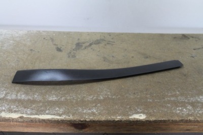 Opel corsa c накладка-спойлер резиновый элемент левая бампер перед фото №1