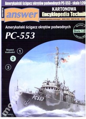 KET 6/2007 Amerykański ścigacz PC-553 1:200