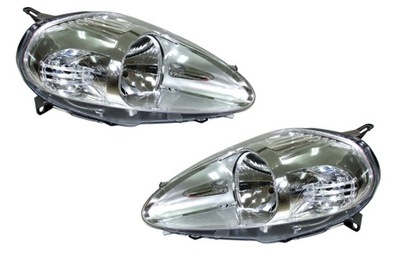 Комплект фари fiat punto grande punto 2005-2008 фото №1