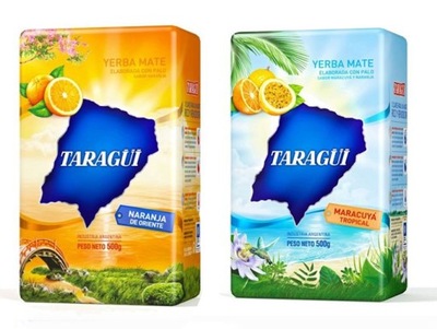 Yerba Mate Taragui Naranja + Tropical Maracuja