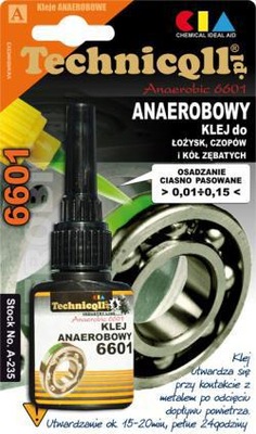 TECHNICQLL GLUE ANAEROBOWY FOR LOZYSK, CZOPOW I KOL ZEBATYCH 6601 10G A-235 - milautoparts-fr.ukrlive.com